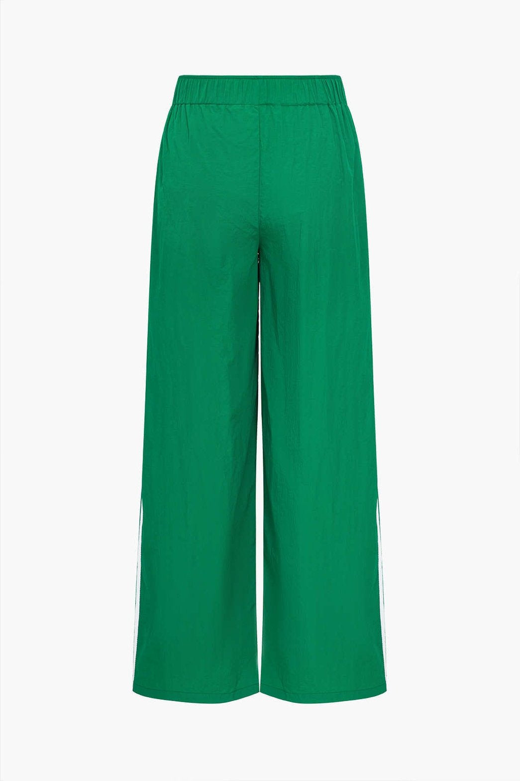 Pantalon vert décontracté style athleisure dynamique