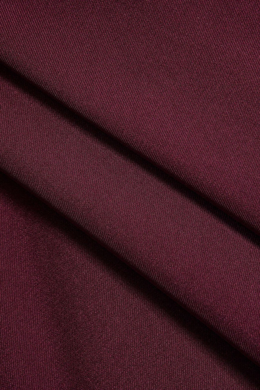 Pantalon coupe droite bordeaux grâce