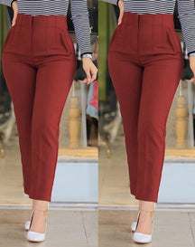 Pantalon élégant noir harmonie