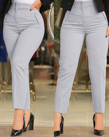 Pantalon professionnel ajusté douceur