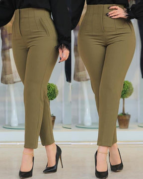 Pantalon classique taille haute liberté