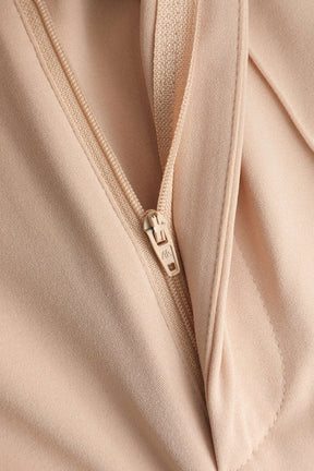 Pantalon habillé beige vue détaillée étoile