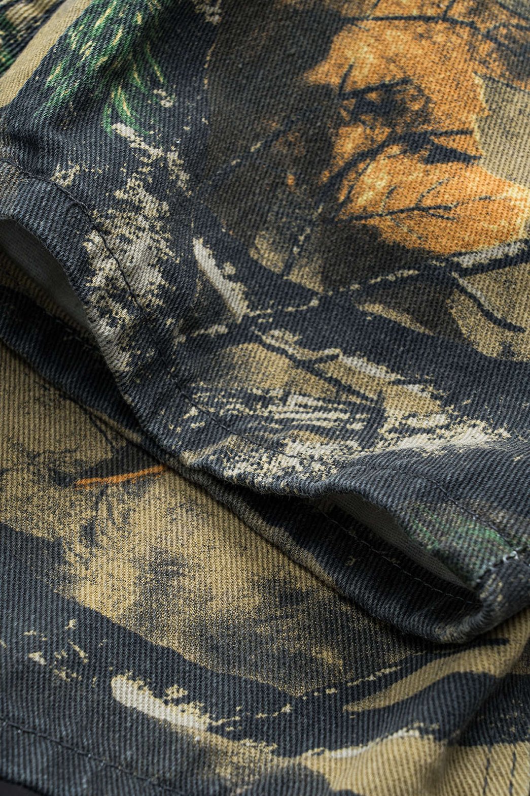 Pantalon large motif nature vue poche évasion