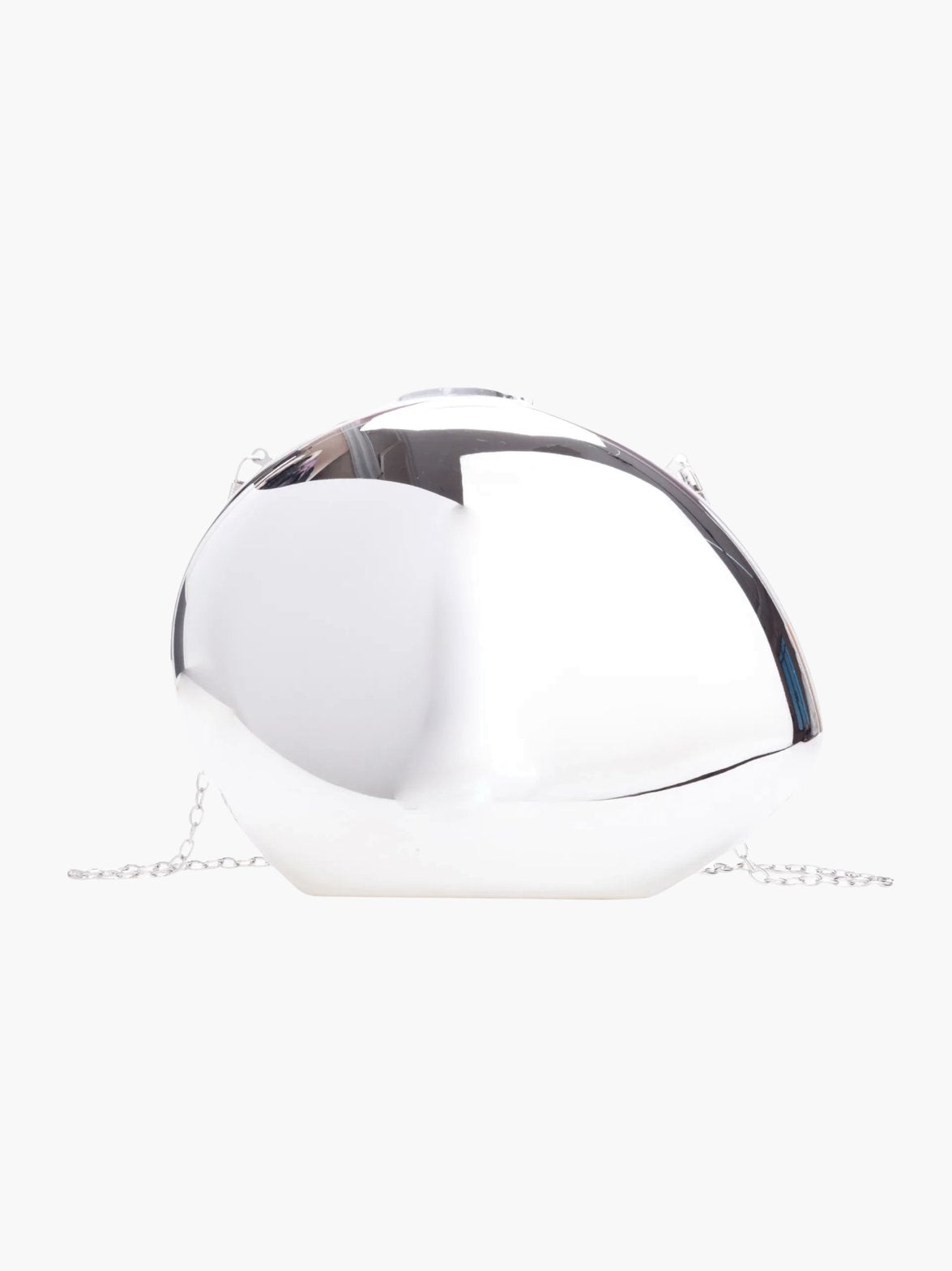 Pochette élégante vue détaillée cristal