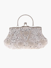 Pochette élégante dorée ruban
