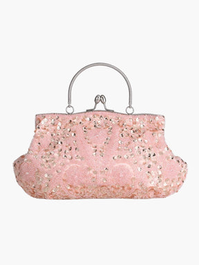 Pochette mariage perlée étoile