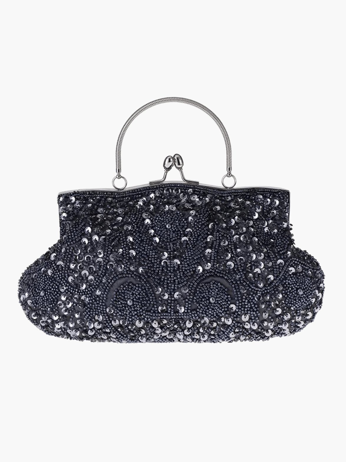 Pochette de luxe dorée brillant