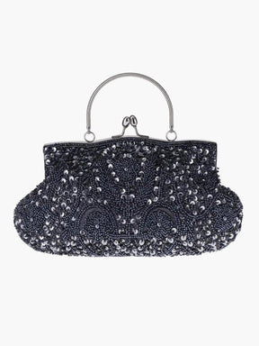 Pochette de luxe dorée brillant