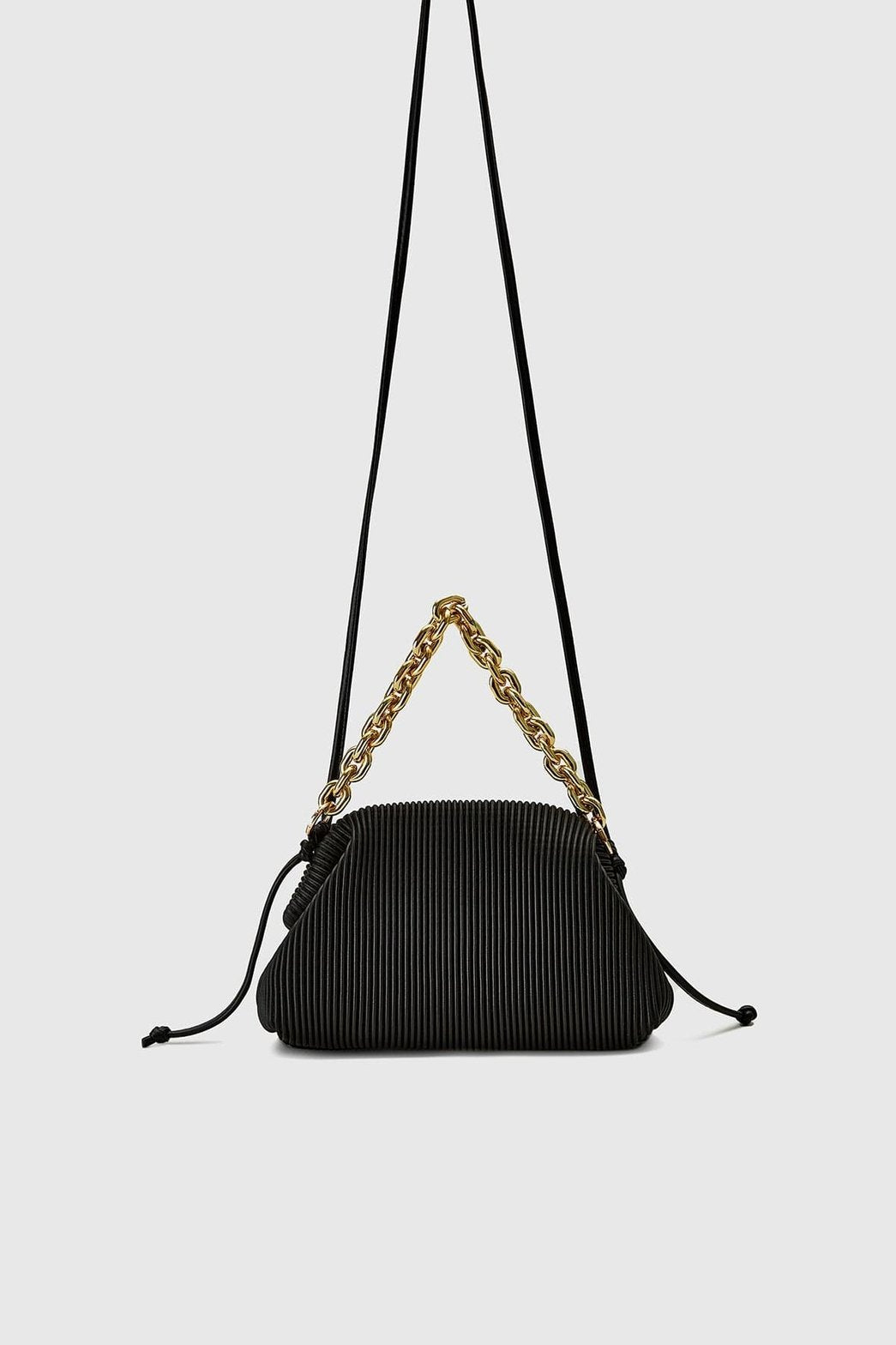 Pochette rayée design moderne élégance
