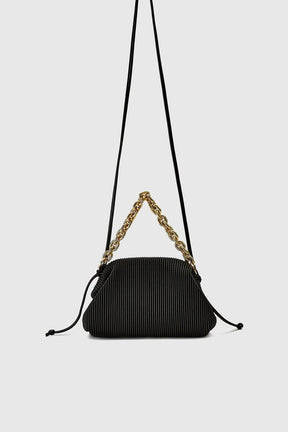 Pochette rayée design moderne élégance