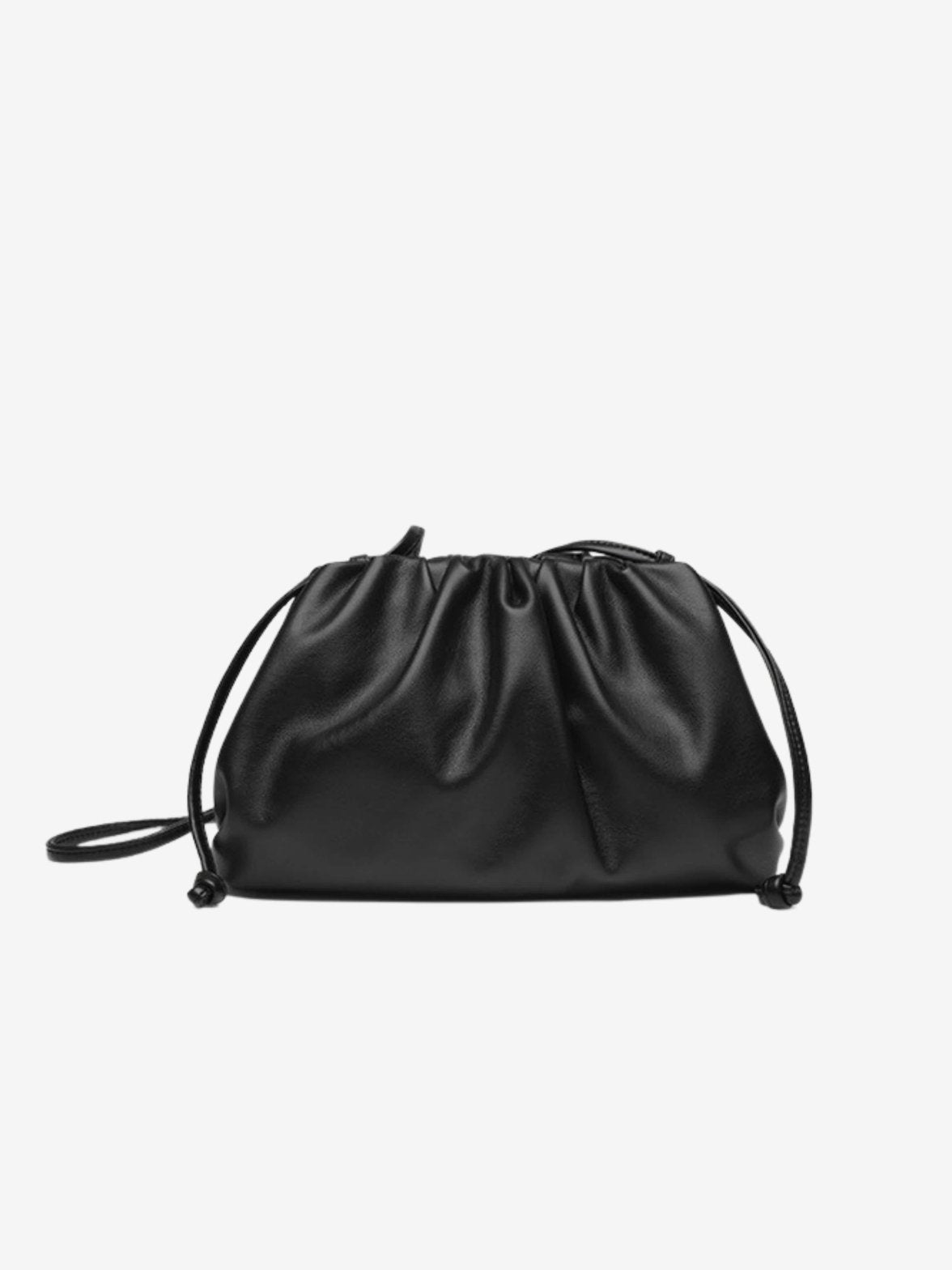 Pochette Luna portée épaule nacre