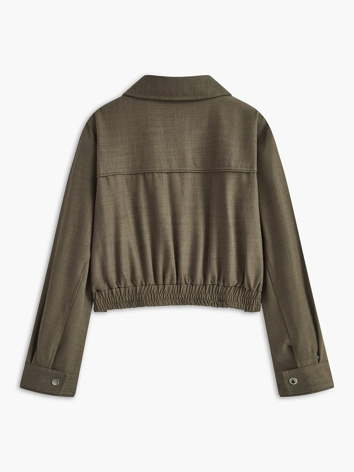 Polo zippé casual détail col étoile