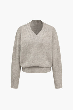 Pull casual avec écharpe confort