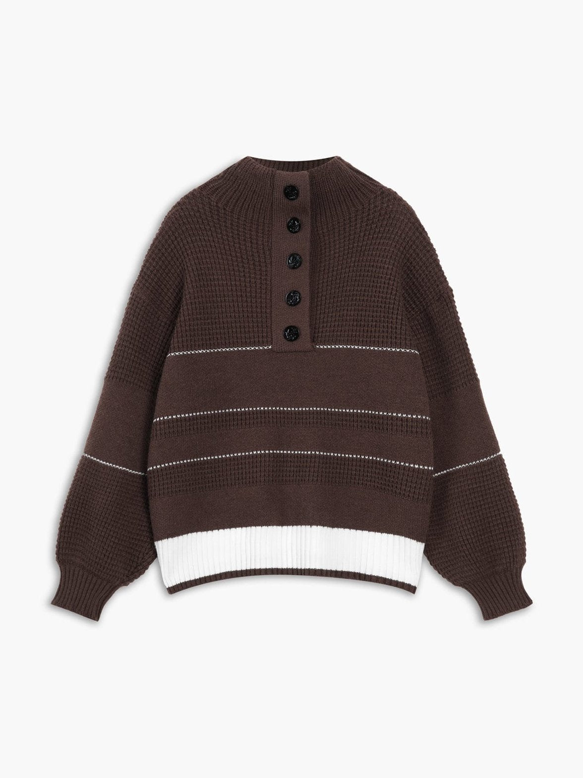 Pull tricoté blanc casual simplicité