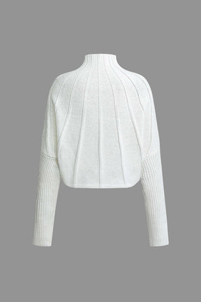 Pull blanc élégant élégance