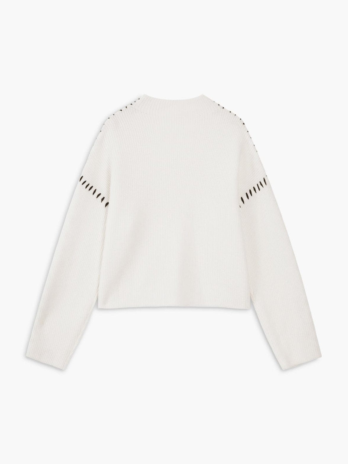 Pull Col Roulé Élégant en Tricot