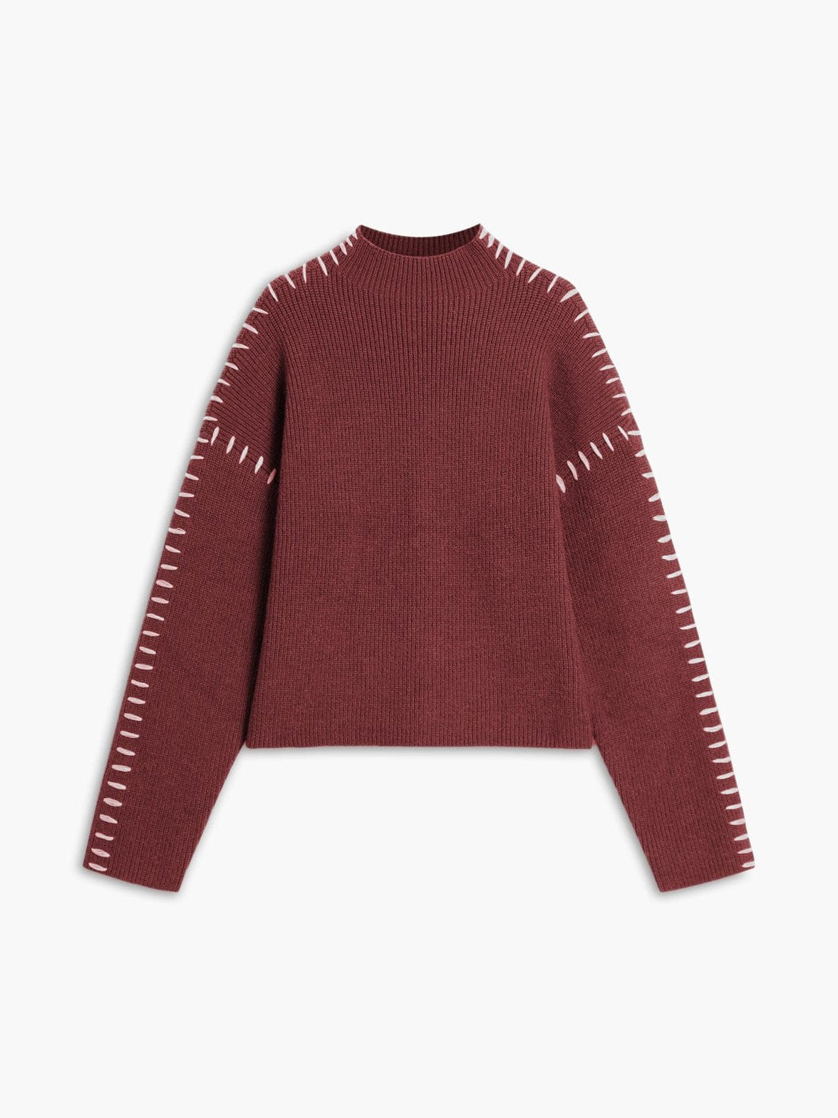 Pull Col Roulé Élégant en Tricot
