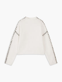 Pull Col Roulé Élégant en Tricot