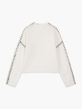 Pull Col Roulé Élégant en Tricot