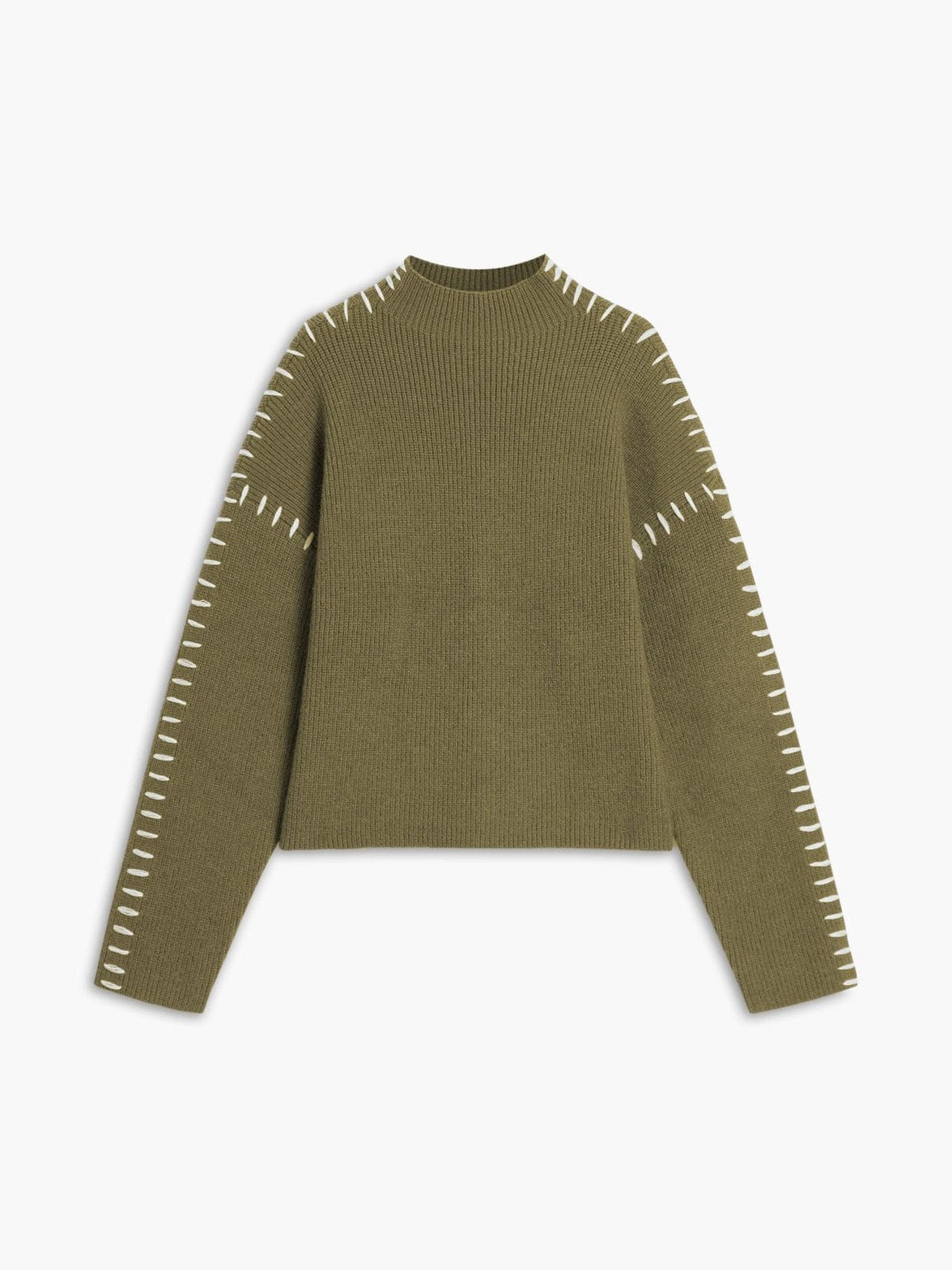 Pull Col Roulé Élégant en Tricot