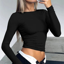 Pull maille fine élégant noir douceur