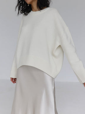 Pull Oversize Doux en Tricot