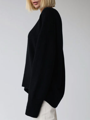 Pull Oversize Doux en Tricot