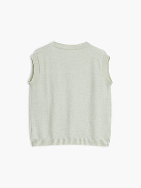 Pull tricot blanc vue côté élégance