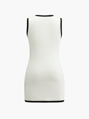 Robe courte style vintage harmonieuse