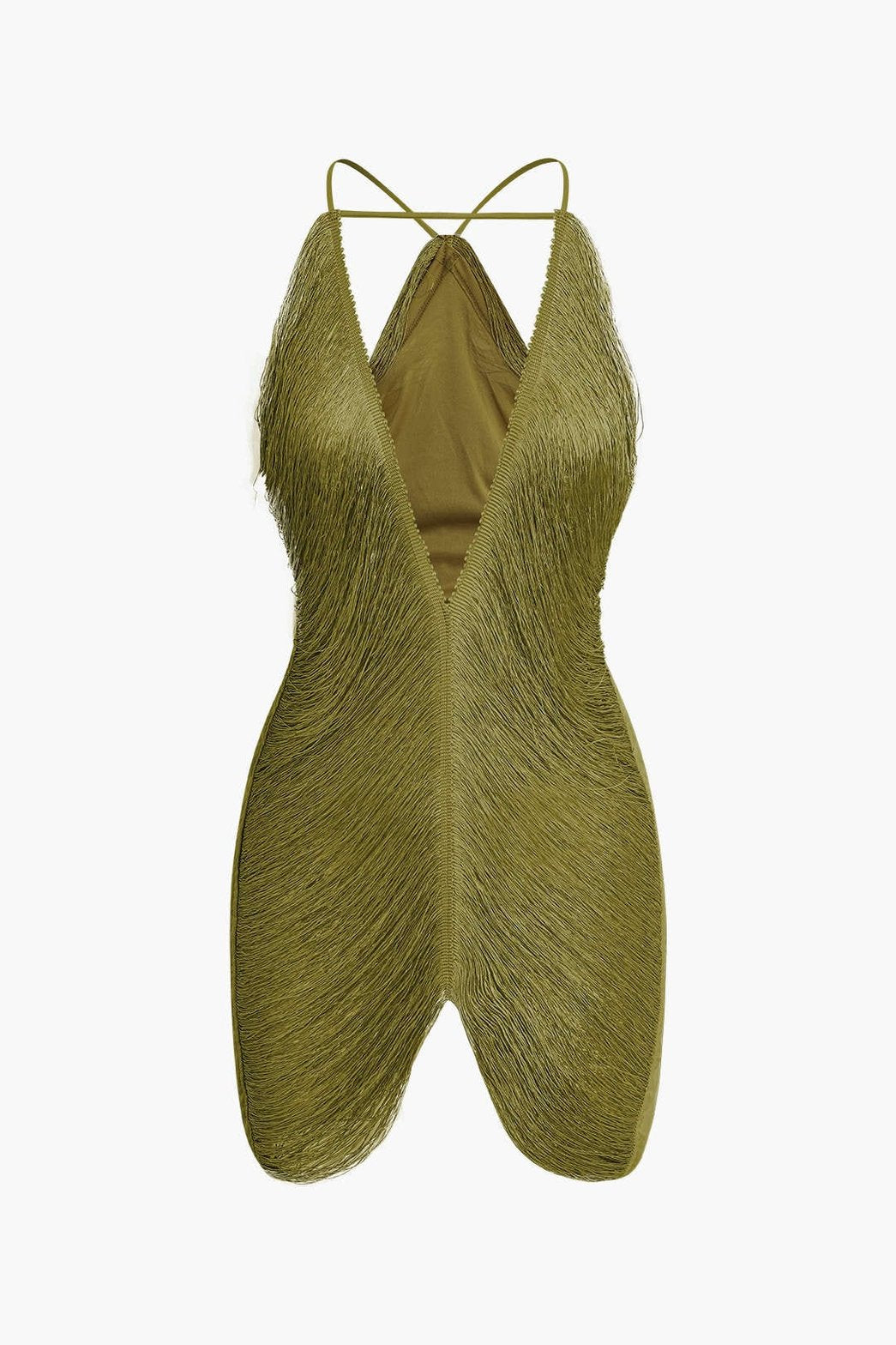 Robe cocktail glamour givre