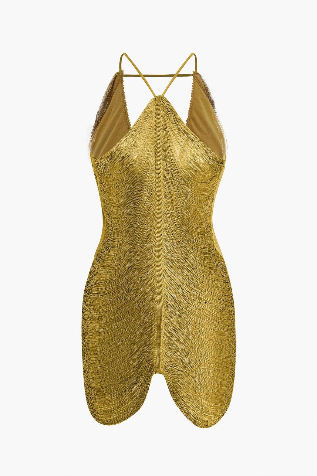 Robe de soirée argentée cristal