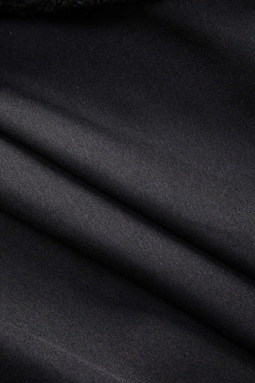 Robe courte zippée avec détails ruchés frais