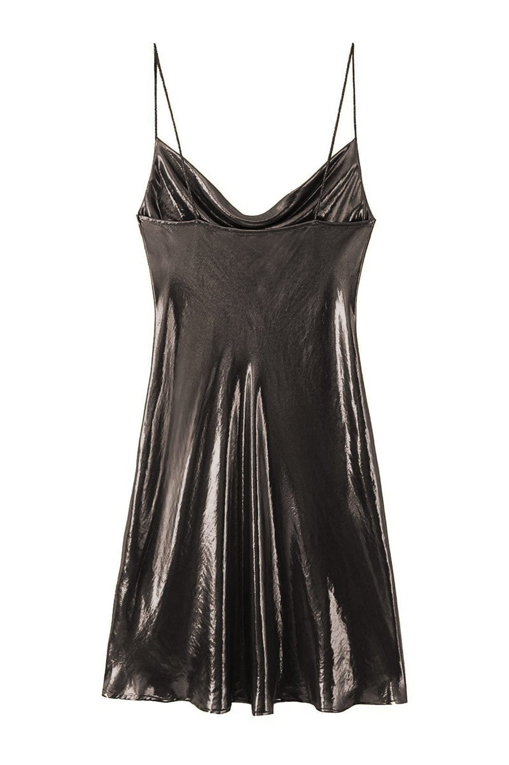 Robe courte élégante dorée saphir