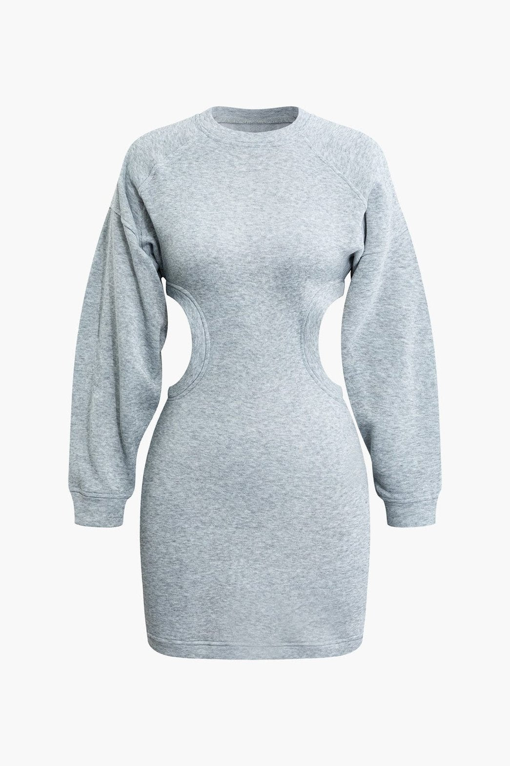 Robe ajustée manches bouffantes harmonie
