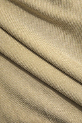 Robe Courte Simili-Cuir Col Rond