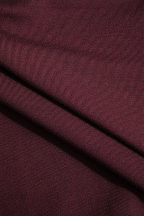 Robe Courte Simili-Cuir Col Rond