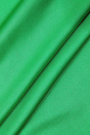 Robe fendue verte émeraude soirée cristal