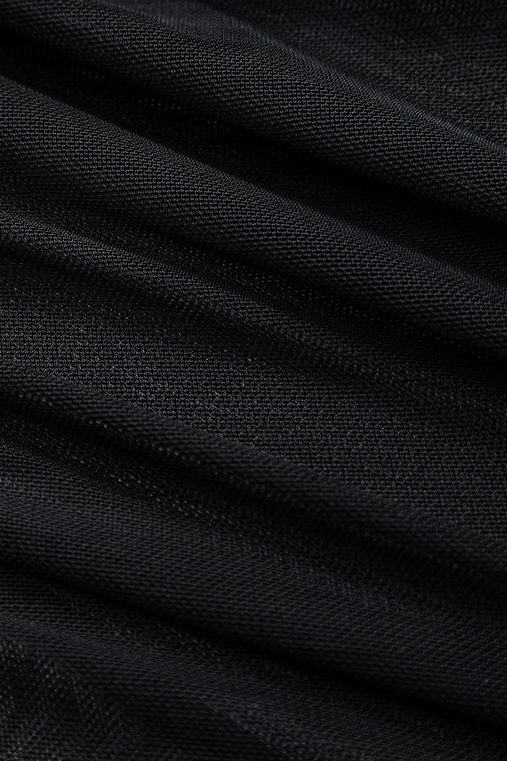 Robe longue tulle vue de profil cristal