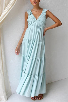 Robe longue fluide harmonie