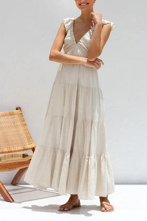 Robe longue à volants liberté