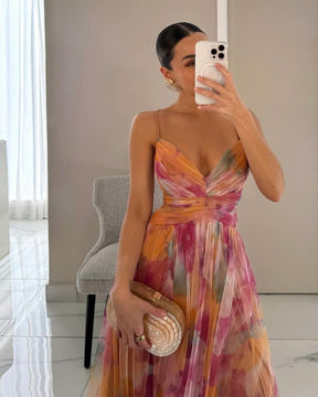 Robe en mouvement brise