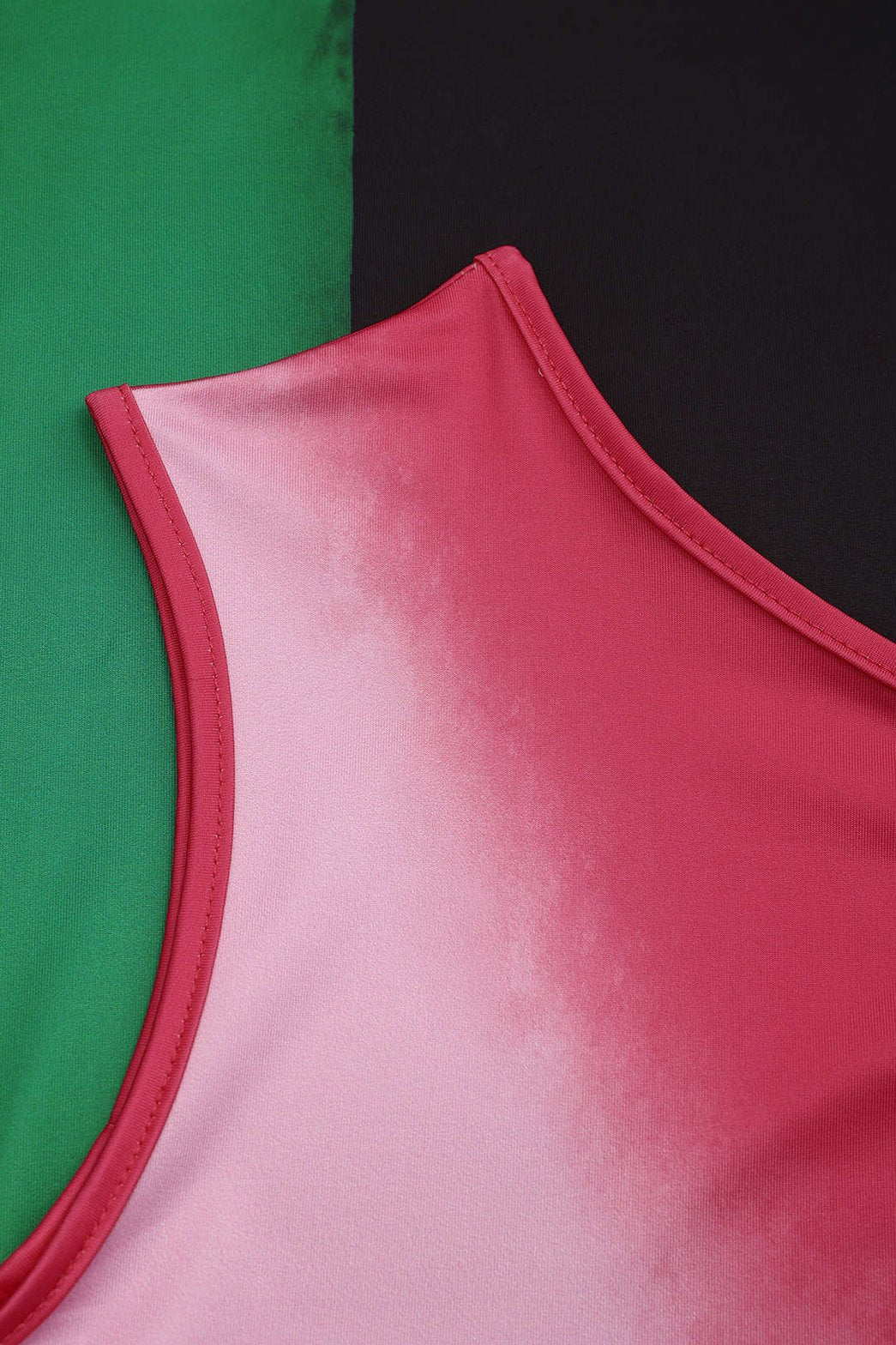 Robe longue dégradée détail nœud charme