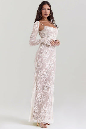 Robe dentelle noire glamour passion