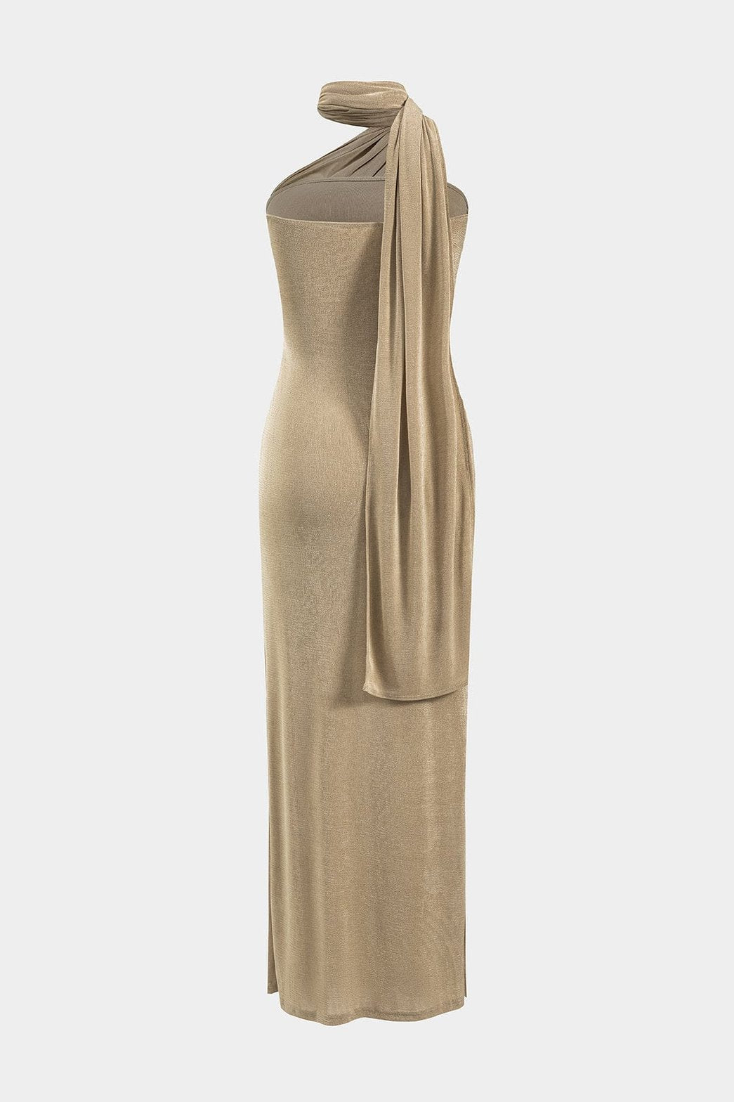 Robe longue dos nu vue de dos glamour dream