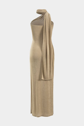 Robe longue dos nu vue de dos glamour dream