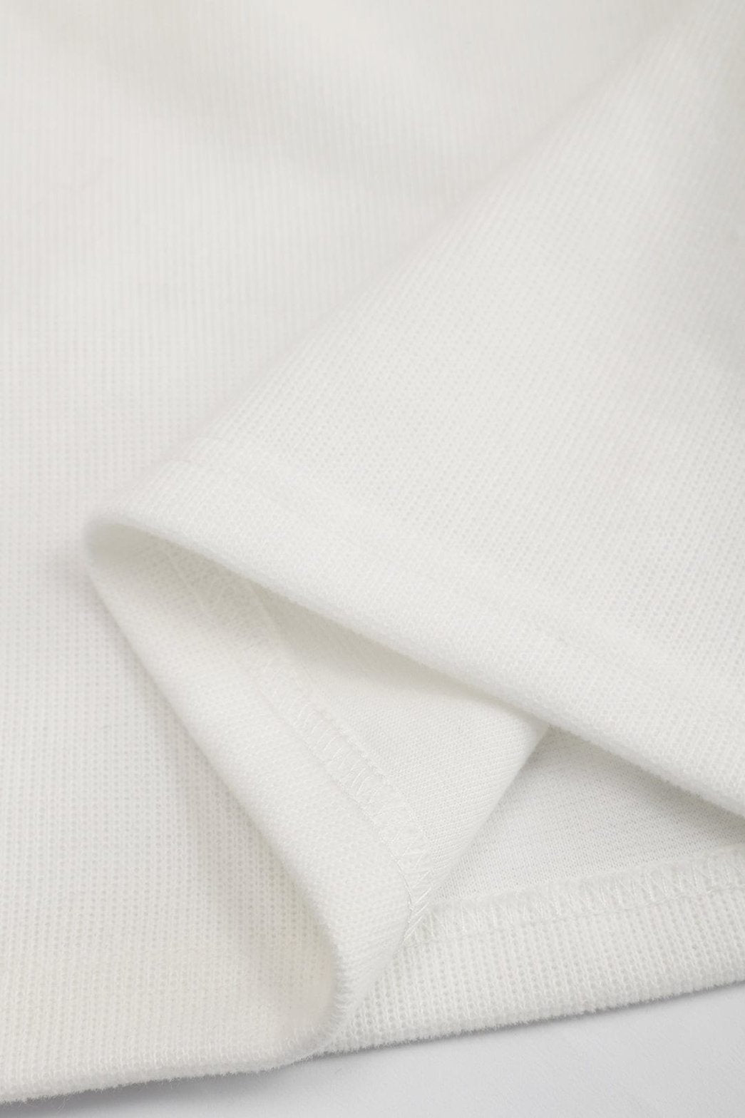 Vue d'ensemble robe longue blanche pluie