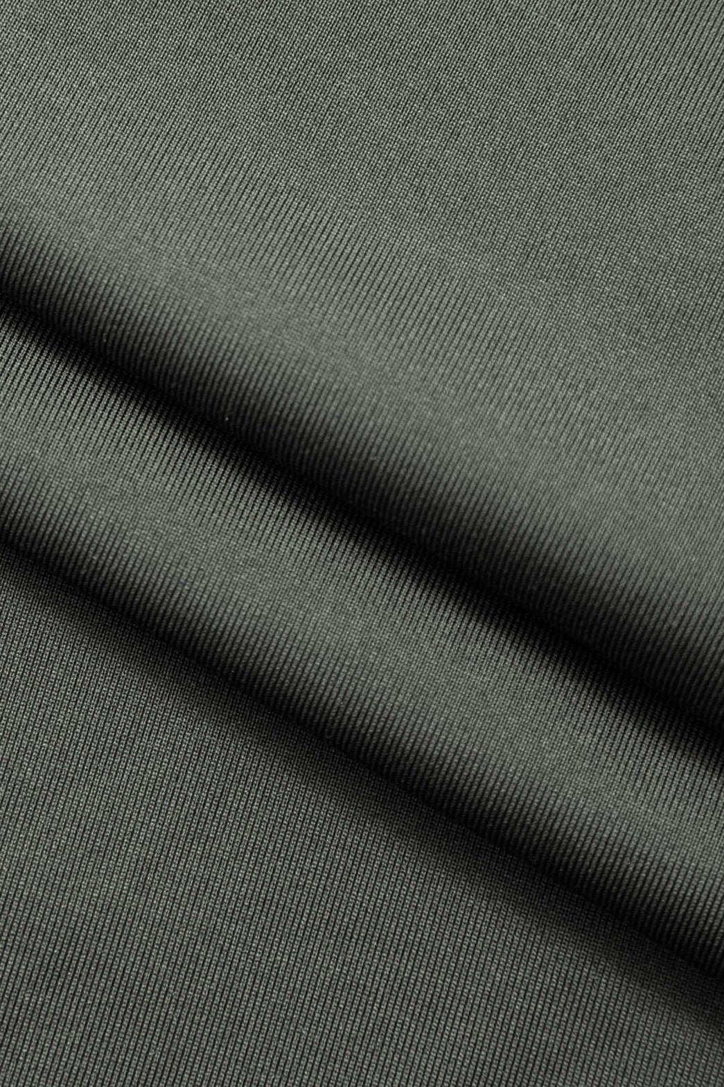 Robe Longue Drapée Col Roulé