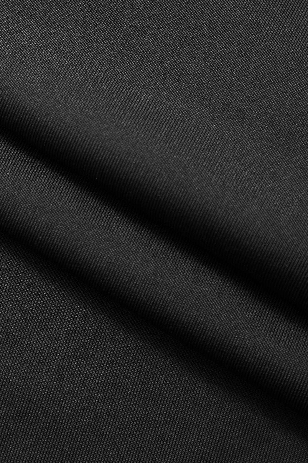 Robe Longue Drapée Col Roulé