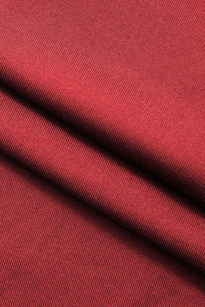 Robe Longue Drapée Col Roulé