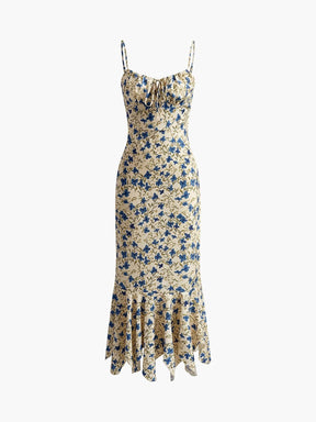 Robe maxi imprimée liberté